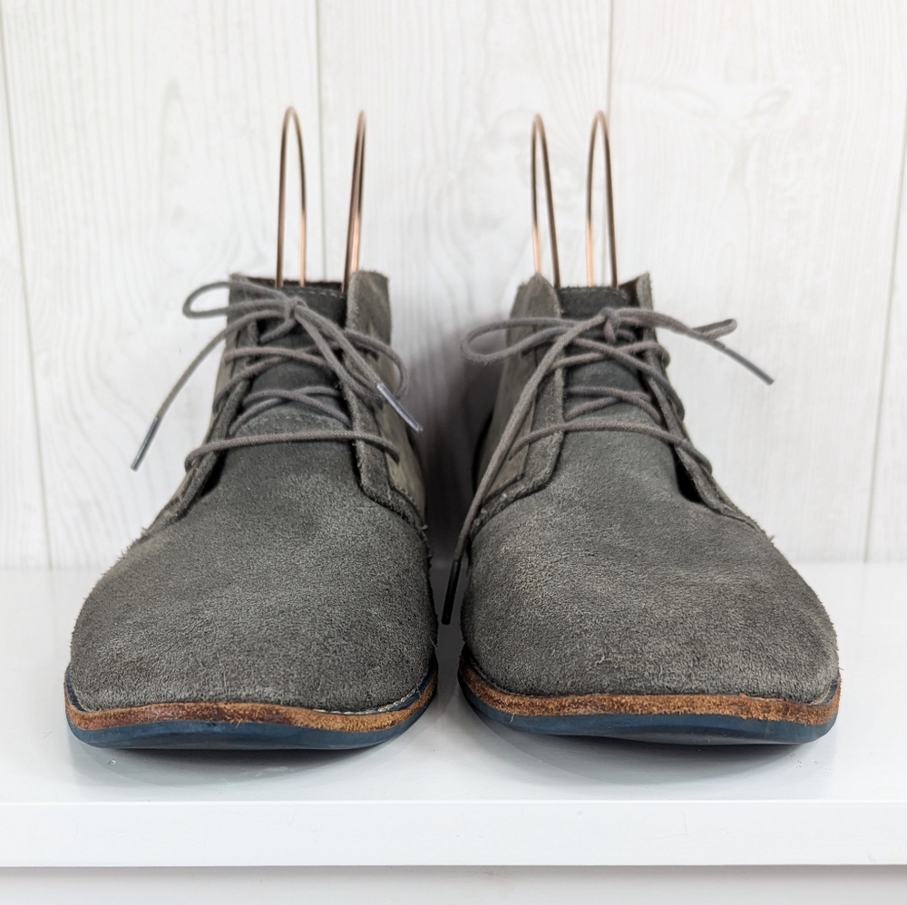 Timberland Rivenia Suede Shoes Men's Size 10.5 Gray Genuine Leather and … - Picture 2 of 15